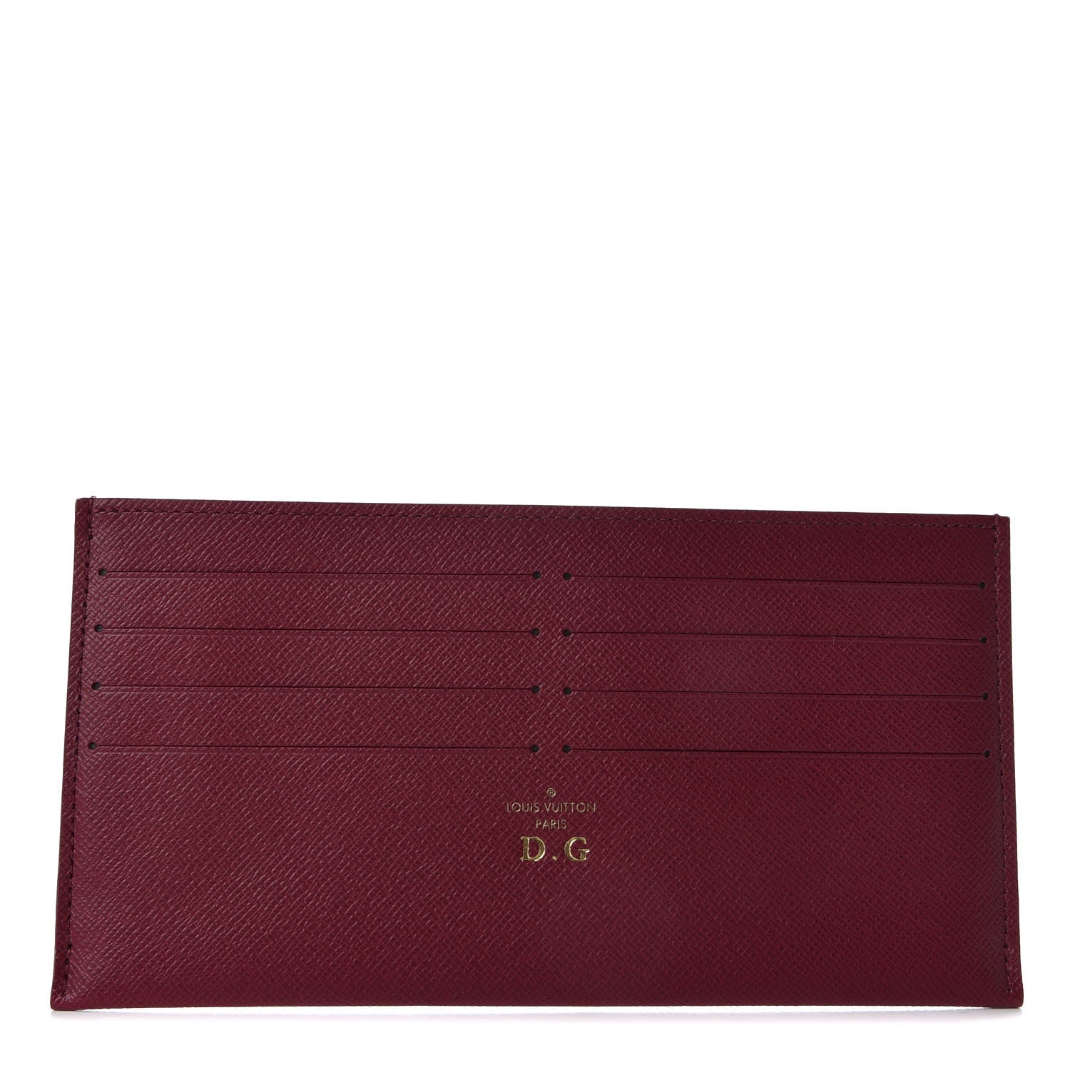 Louis Vuitton Calfskin Felicie Card Holder Insert Fuchsia 1 of 7