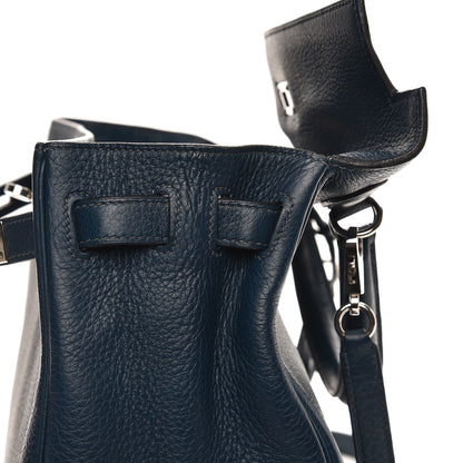 Hermes Taurillon Clemence Kelly Retourne 32 Bleu De Prusse 26 of 32