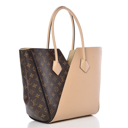 Louis Vuitton Calfskin Monogram Kimono Tote Dune 3 of 10