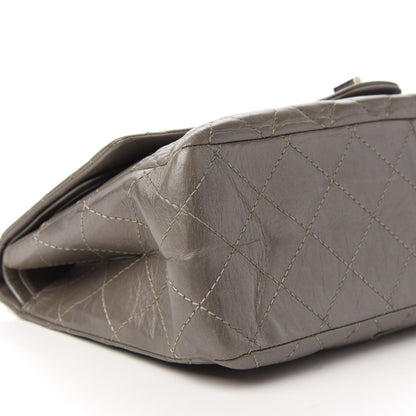 Chanel Metallic Aged Calfskin Quilted 2.55 Reissue 227 Flap Grey 7 of 11