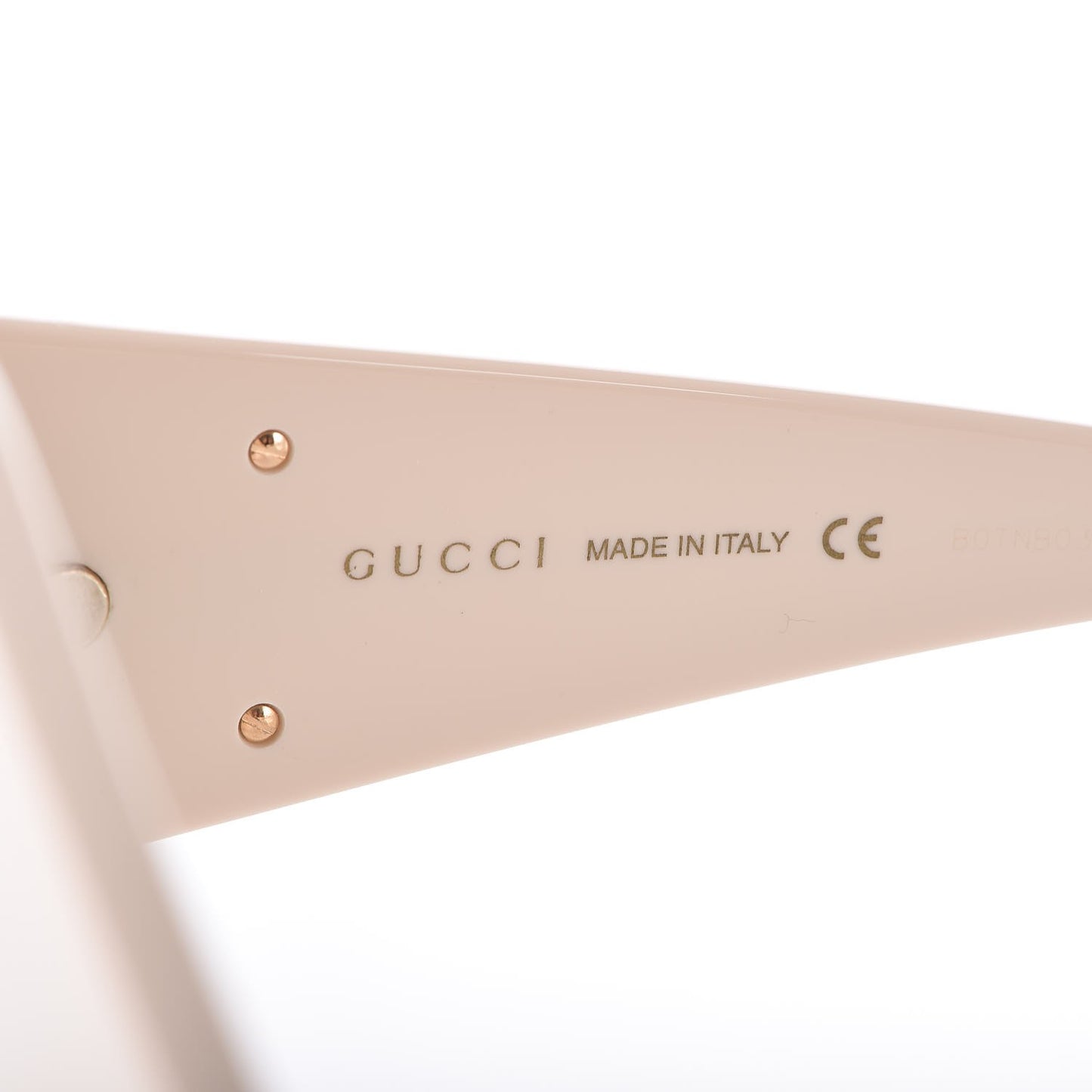 Acetate Crystal Hollywood Forever Tear Drop Sunglasses GG0359S Ivory