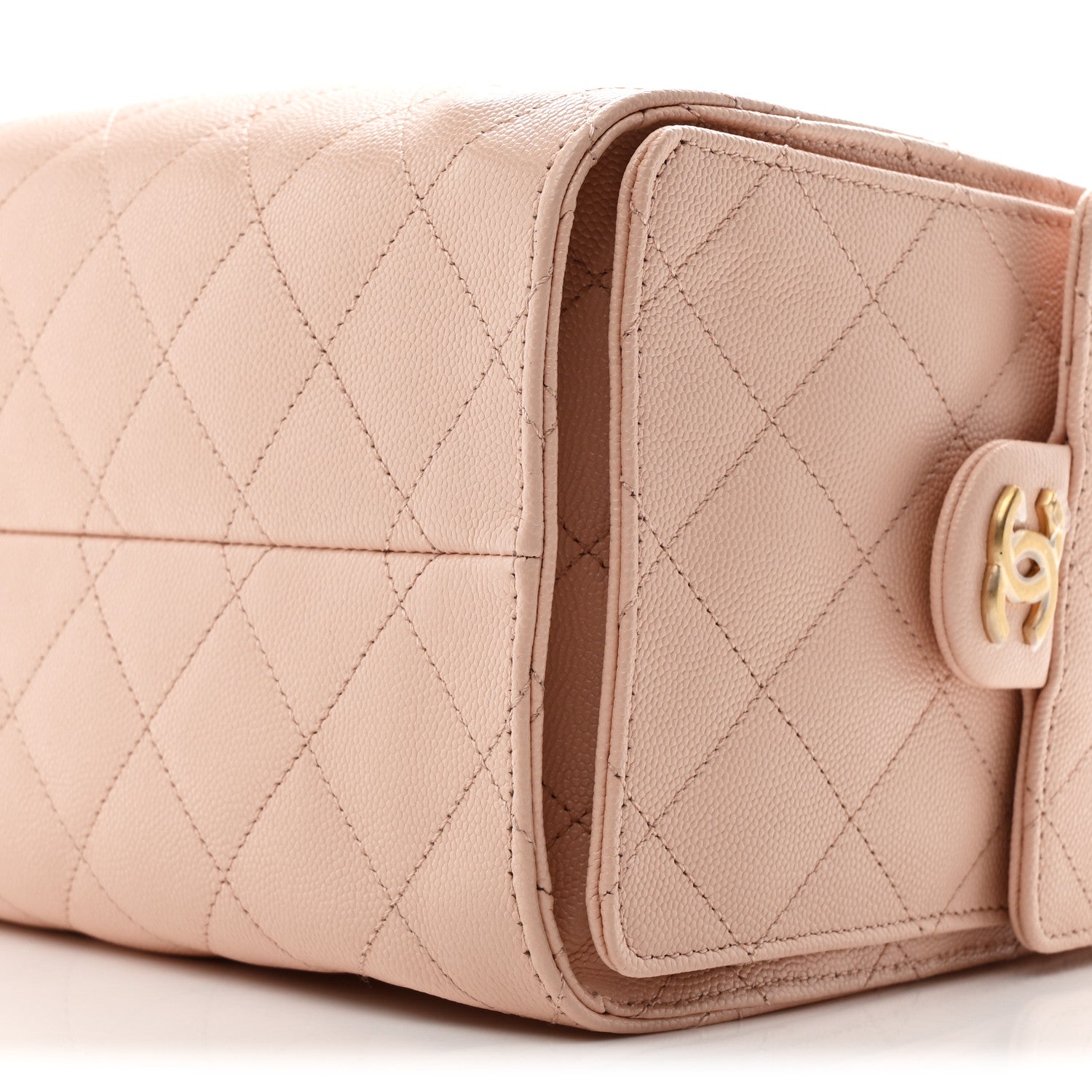 Chanel Caviar Quilted Small Chanel 25 Handbag Light Pink 10 of 10