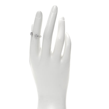 Tiffany Platinum Diamond Aria Open Ring 50 5.5 3 of 5