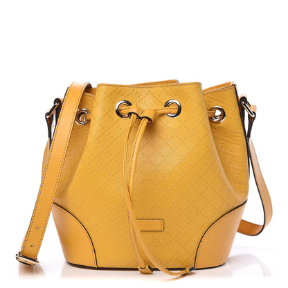Gucci Hilary Lux Bright Diamante Small Bucket Bag Bumblebee 1 of 10