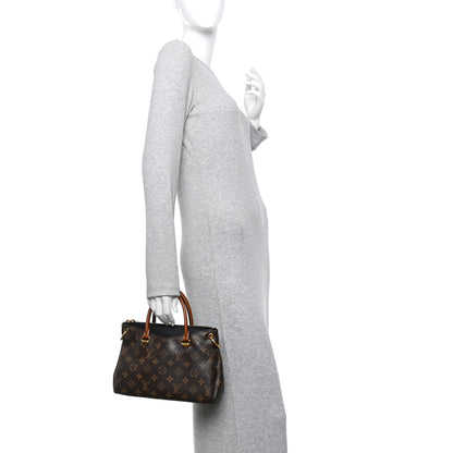 Louis Vuitton Monogram Pallas BB Black 2 of 9