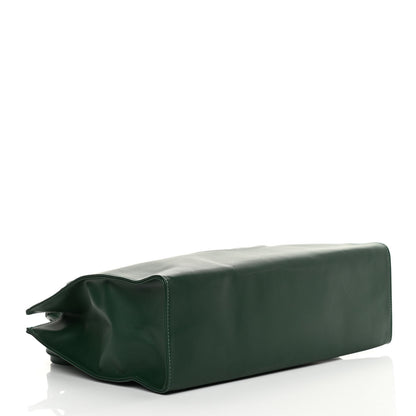 Telfar Vegan Leather Medium Shopping Bag Dark Olive 4 of 10