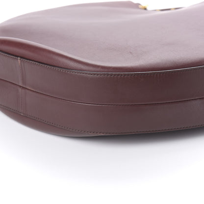 Celine Smooth Calfskin Medium Hobo Burgundy 7 of 8