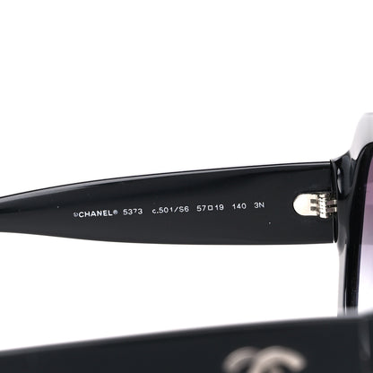 Chanel Acetate CC Sunglasses 5373 Black 5 of 7
