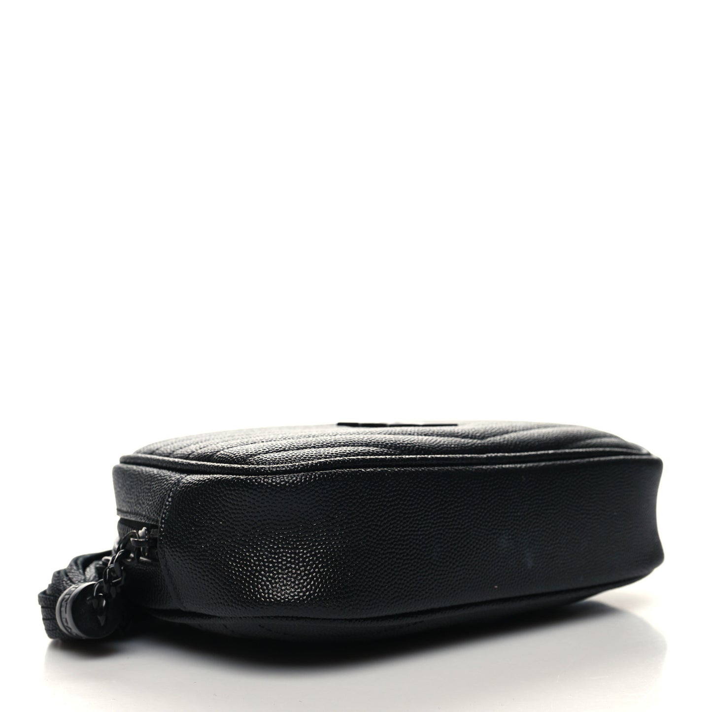 Grain De Poudre Matelasse Monochrome Monogram Mini Lou Camera Bag Black