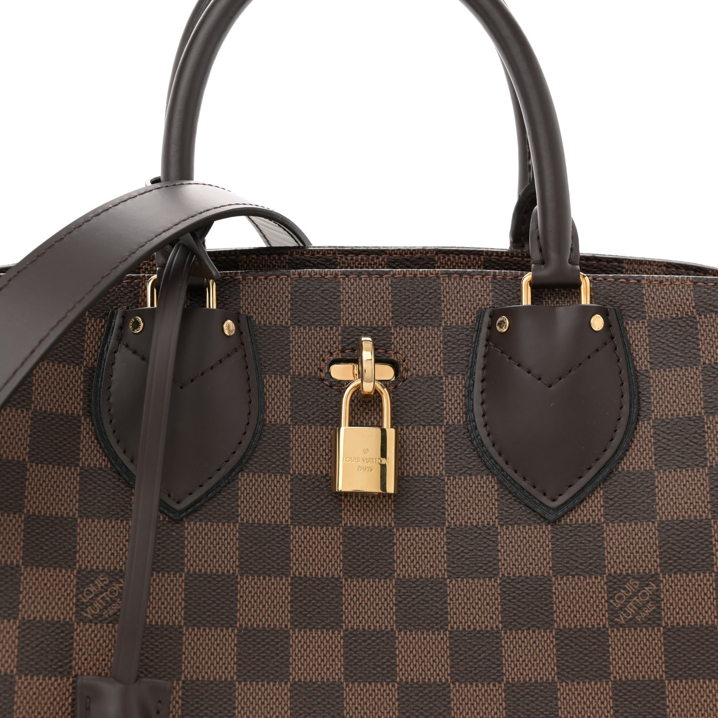Cuir Taurillon Damier Ebene Normandy Black