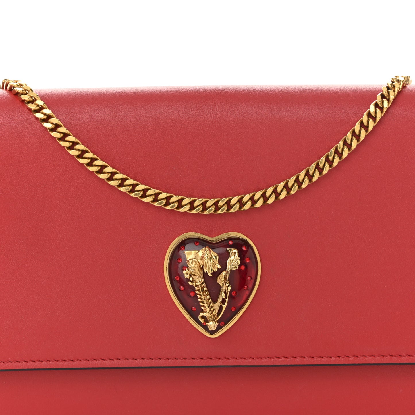 Vitello Virtus V-Mine Wallet on Chain Red
