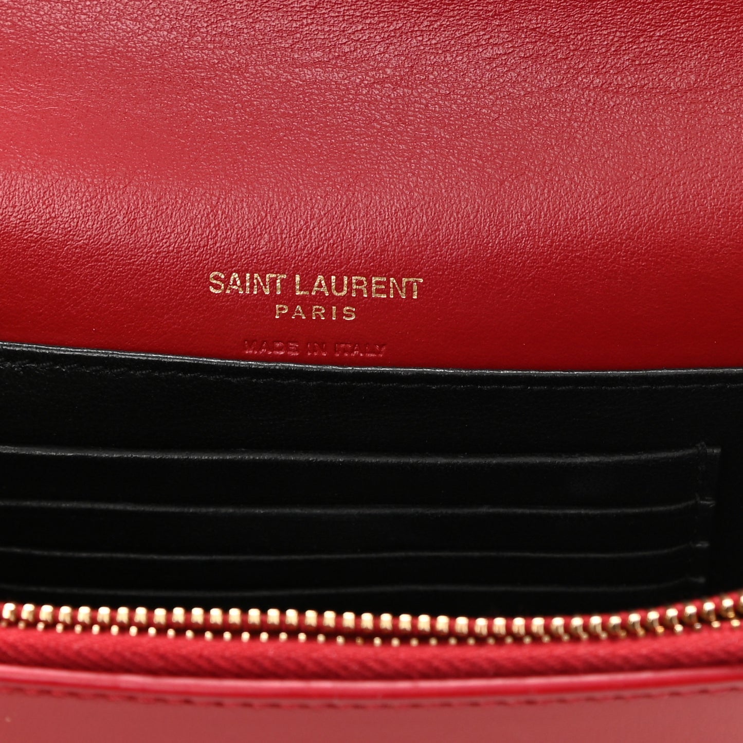 Smooth Calfskin Monogram Kate Belt Bag Red