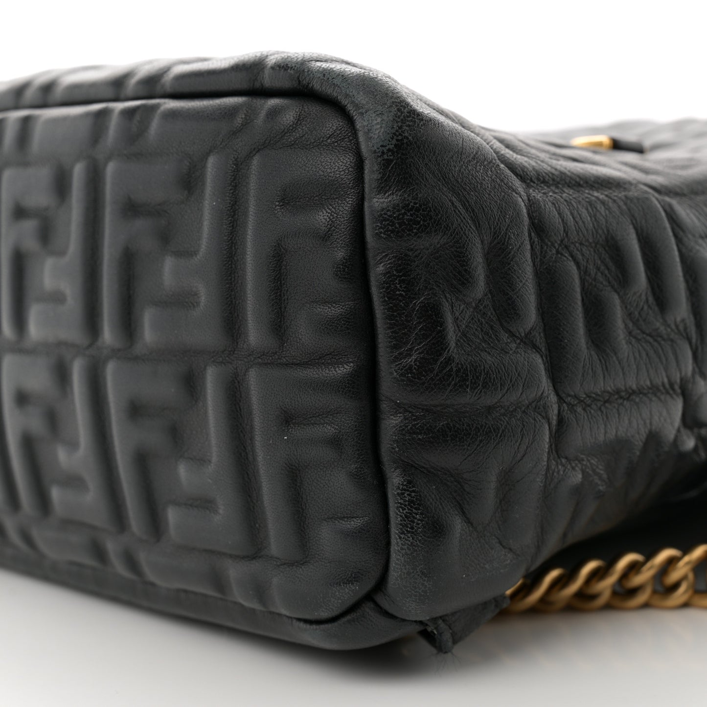 Nappa FF 1974 Embossed Mini Backpack Black