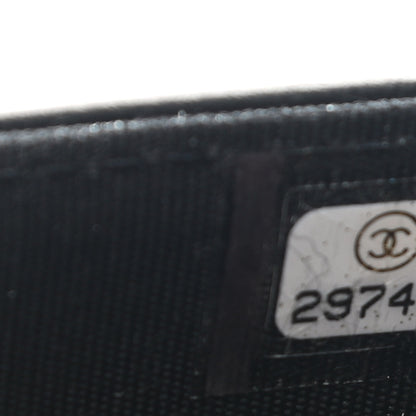 Chanel Caviar Quilted Boy Wallet On Chain WOC Black 8 of 13