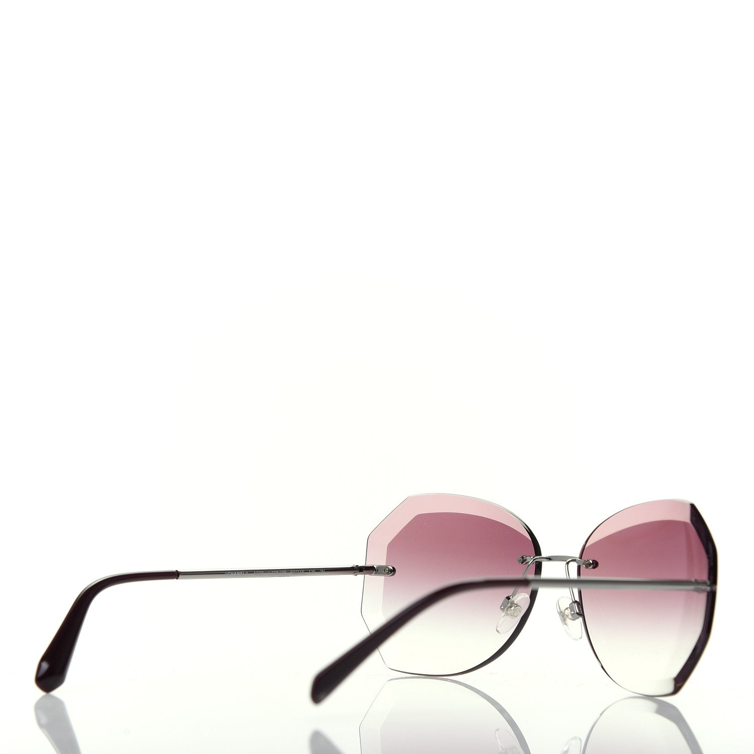 Chanel Metal Spring Round Sunglasses 4220 Pink 4 of 7