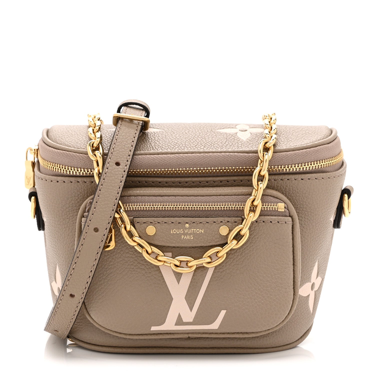 Louis Vuitton Empreinte Mini Bumbag Tourterelle Cream 1 of 9