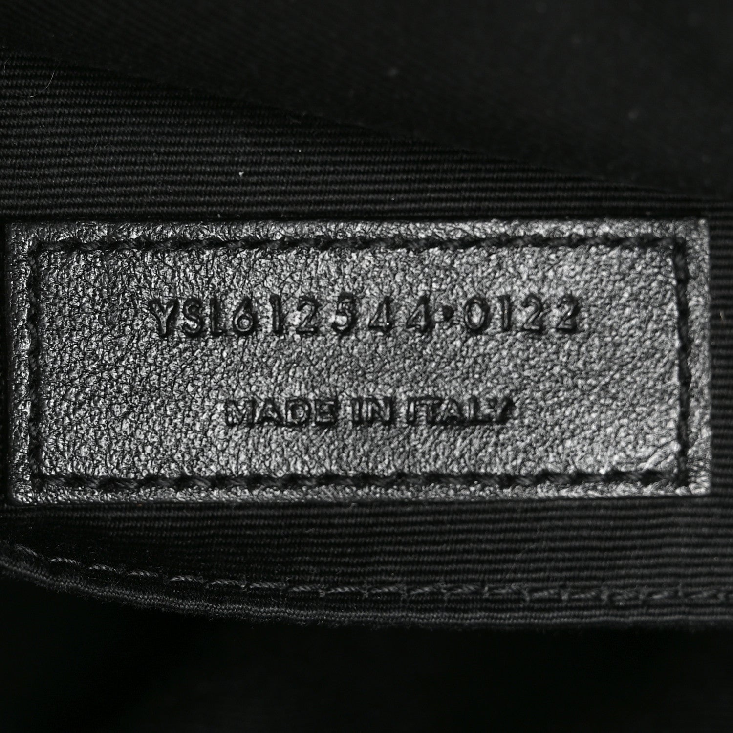 Saint Laurent Calfskin Matelasse Monogram Lou Camera Bag Dark Beige 6 of 10