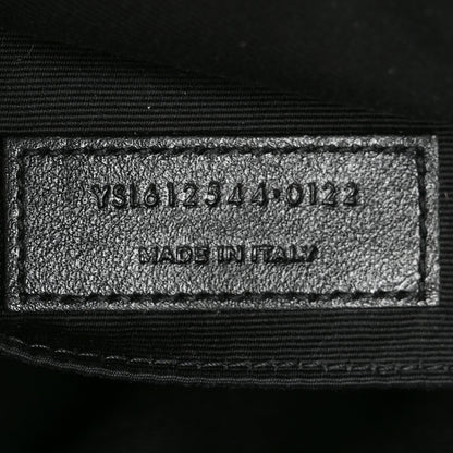 Saint Laurent Calfskin Matelasse Monogram Lou Camera Bag Dark Beige 6 of 10