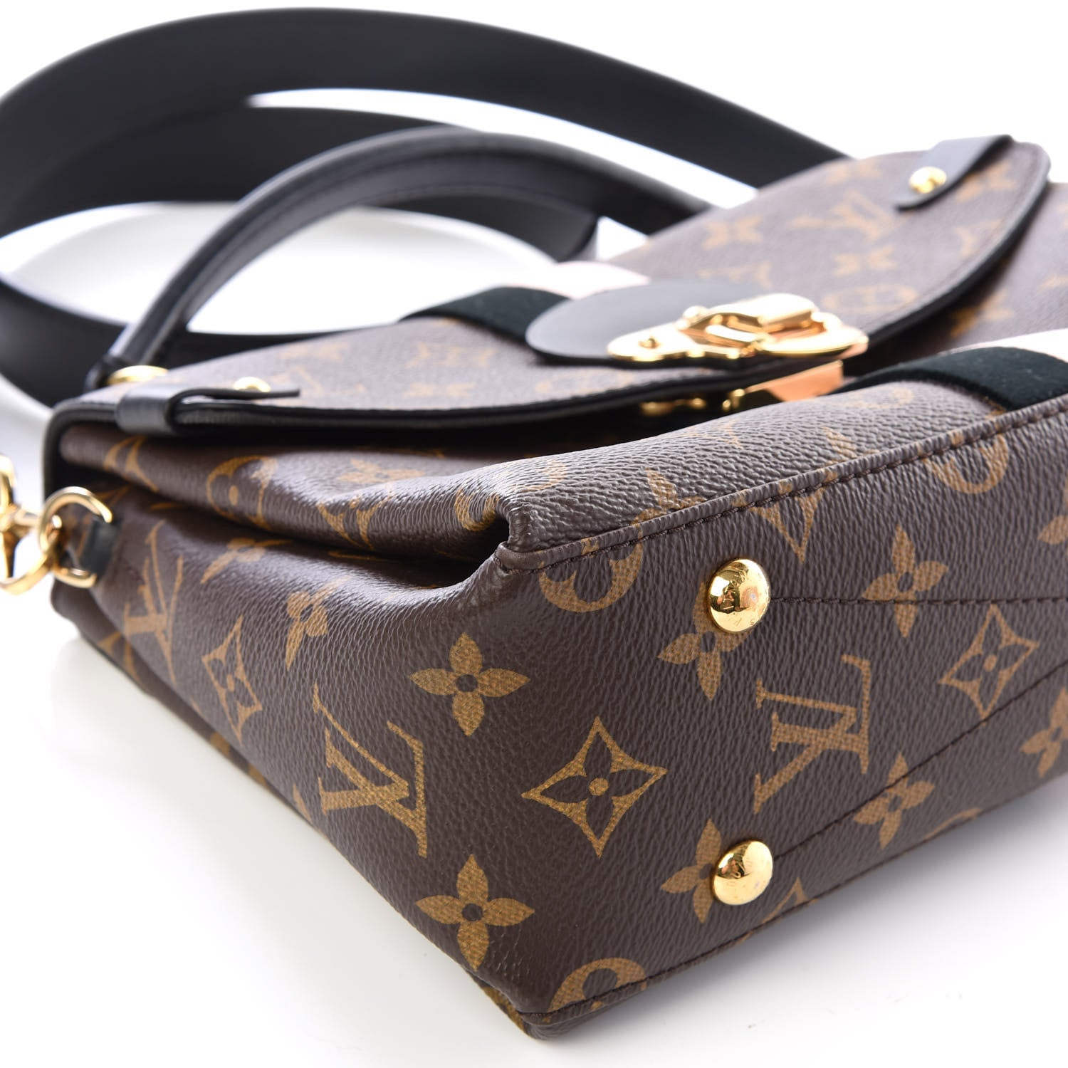 Louis Vuitton Monogram Georges BB Black Rose Poudre 5 of 12