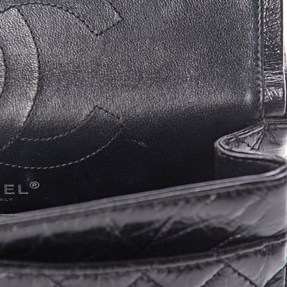 Chanel Aged Calfskin Quilted 2.55 Reissue 225 Flap So Black 11 of 11