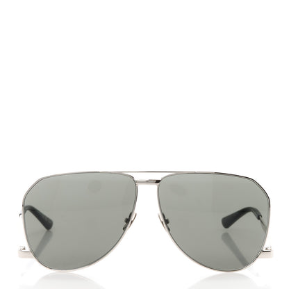Saint Laurent Aviator SL 690 Dust Sunglasses Silver 2 of 9