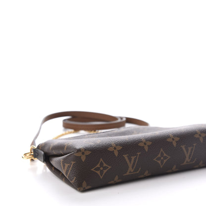 Louis Vuitton Monogram Pallas Clutch Black 6 of 12