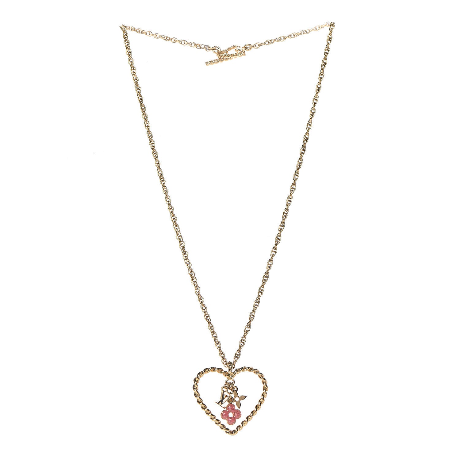 Louis Vuitton Sweet Monogram In My Heart Necklace 3 of 5