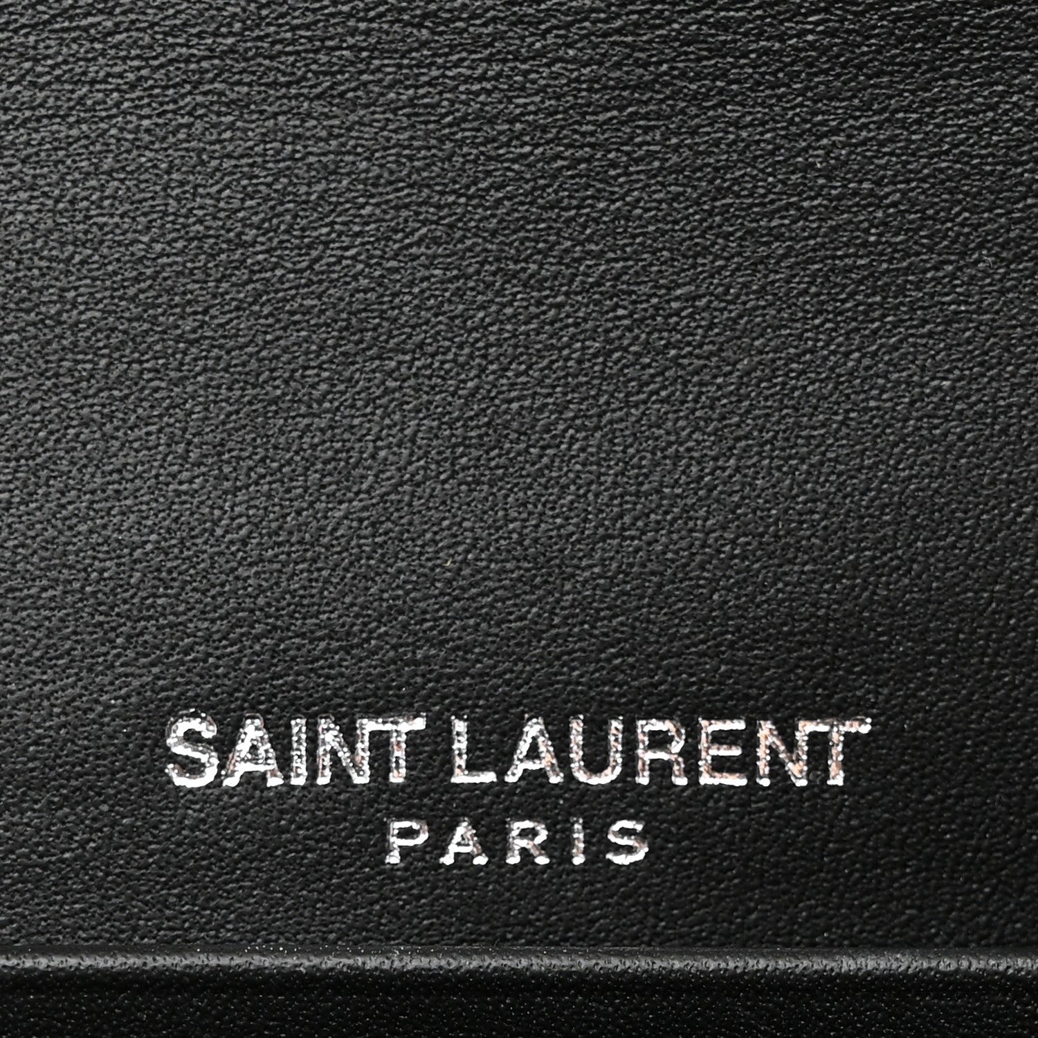 Saint Laurent Patent Calfskin Matelasse Monogram Vicky Chain Wallet Neon Yellow 7 of 18