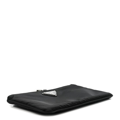 Prada Tessuto Nylon Saffiano Wristlet Black 4 of 8