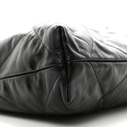 Chanel Shiny Calfskin Quilted Chanel 22 Black 10 of 12