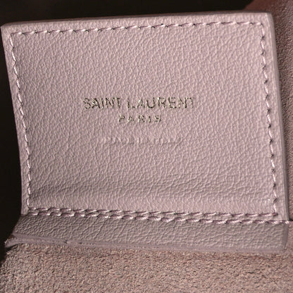 Saint Laurent Calfskin Medium Shopping Tote Rose Antic 7 of 15