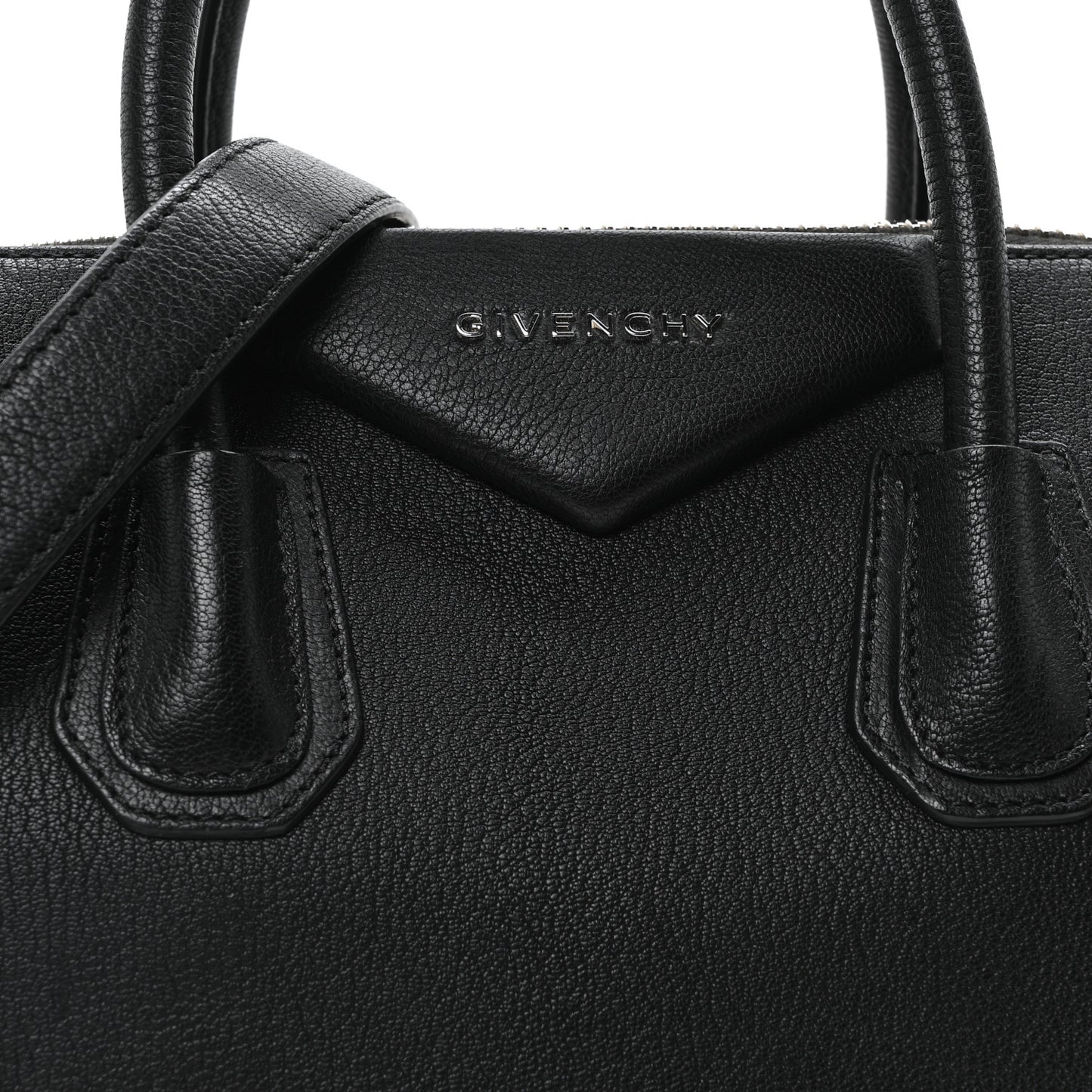 Sugar Goatskin Small Antigona Black