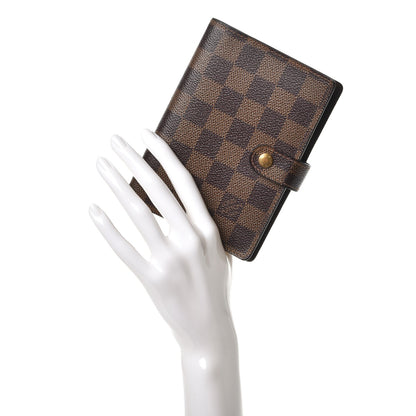 Louis Vuitton Damier Ebene Small Ring Agenda Cover 2 of 7