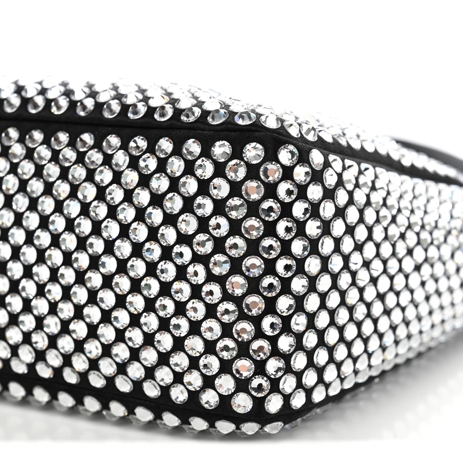 Prada Satin Crystal Mini Re-Edition 2000 Bag Cristal 10 of 11
