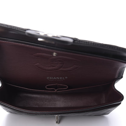 Chanel Lambskin Quilted Medium Double Flap Black 5 of 9
