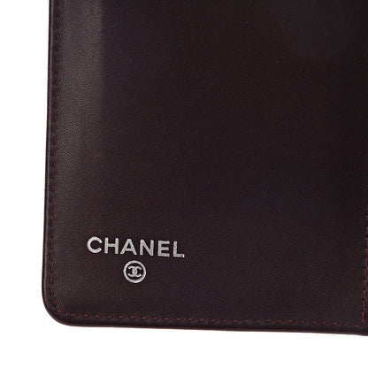 Chanel Caviar Quilted Yen Wallet Black 6 of 9