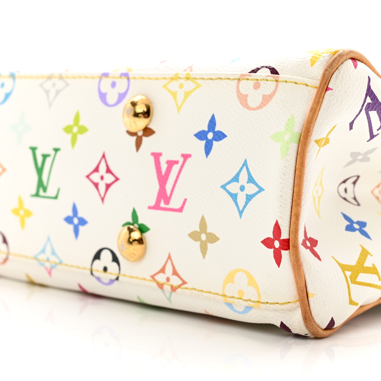 Louis Vuitton Monogram Multicolor Aurelia MM White 9 of 14