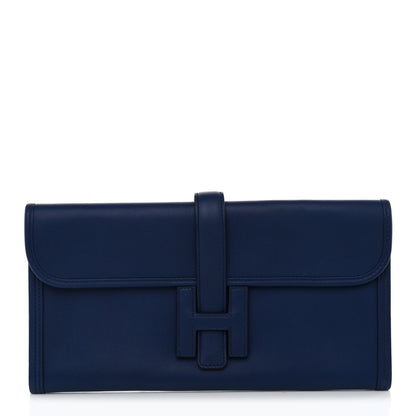 Hermes Swift Jige Elan 29 Clutch Bleu Saphir 1 of 10