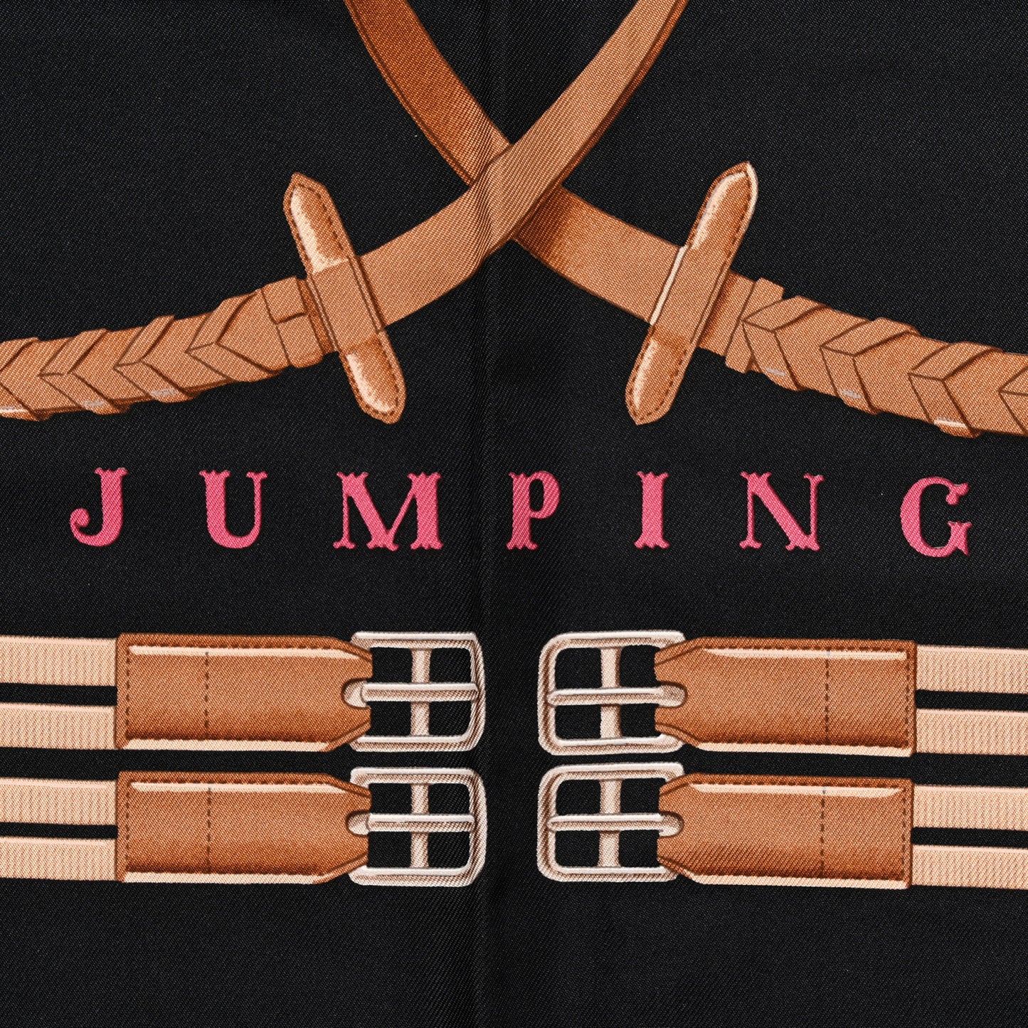 Silk Jumping Scarf 90
