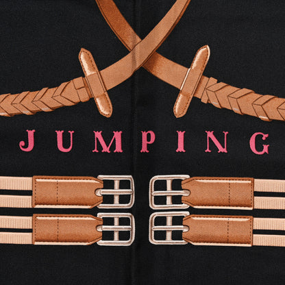 Hermes Silk Jumping Scarf 90 3 of 5