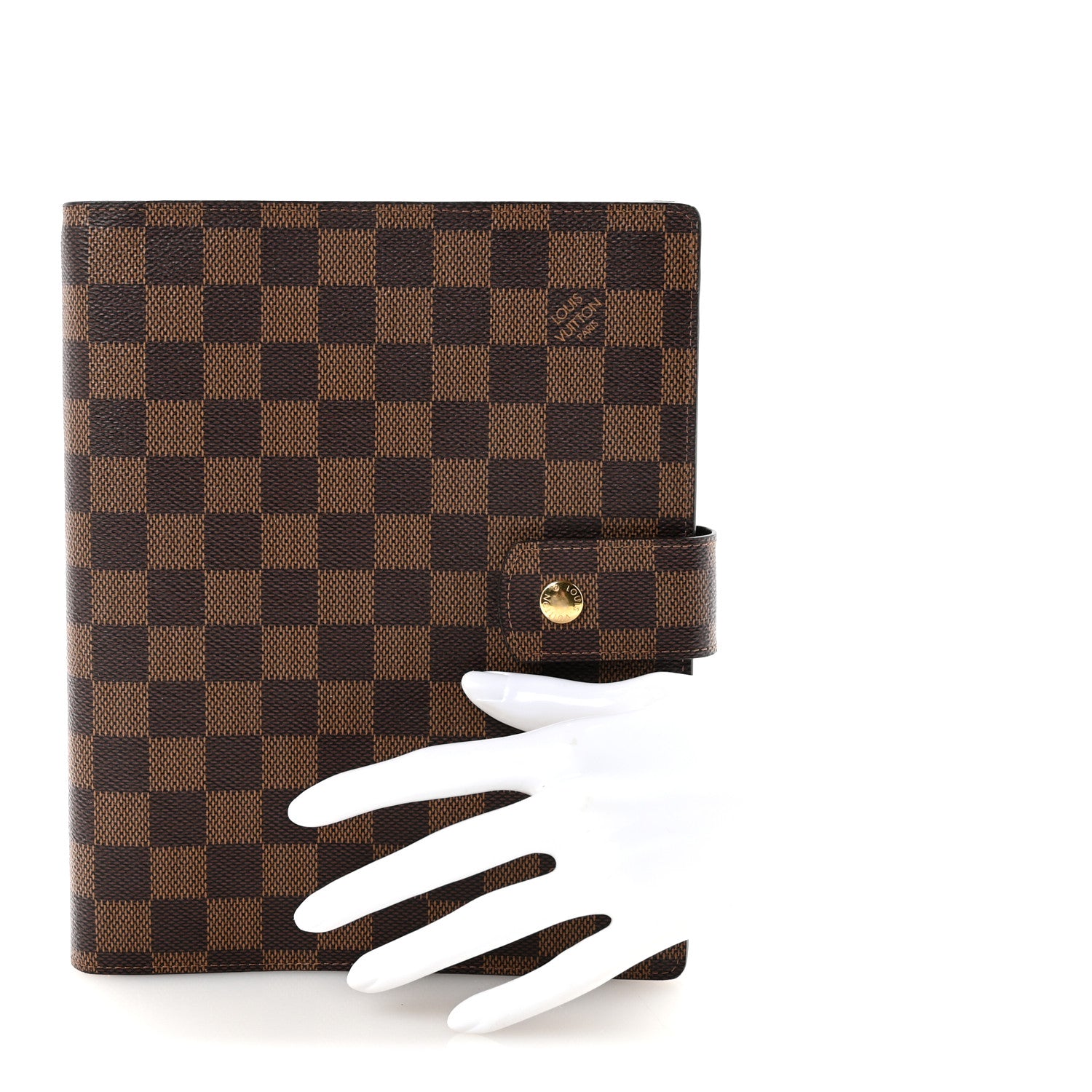 Louis Vuitton Damier Ebene Large Ring Agenda Cover 2 of 7