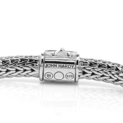 John Hardy Sterling Silver Blue Sapphire 5mm Classic Chain Bracelet 6 of 7