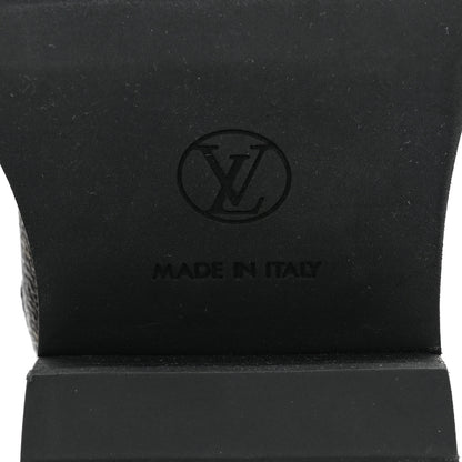 Louis Vuitton Patent Monogram LV Beaubourg Ankle Boots 37.5 Black 8 of 13
