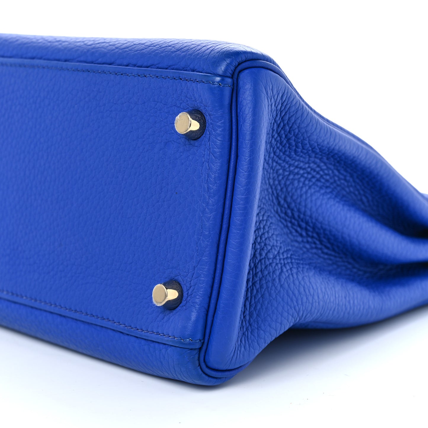 Taurillon Clemence Kelly Retourne 32 Bleu Electrique