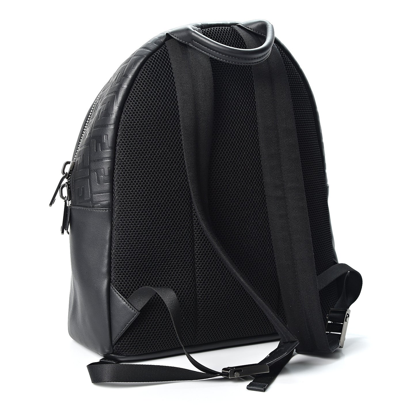 Vitello Grace FF 1974 Embossed Backpack Black