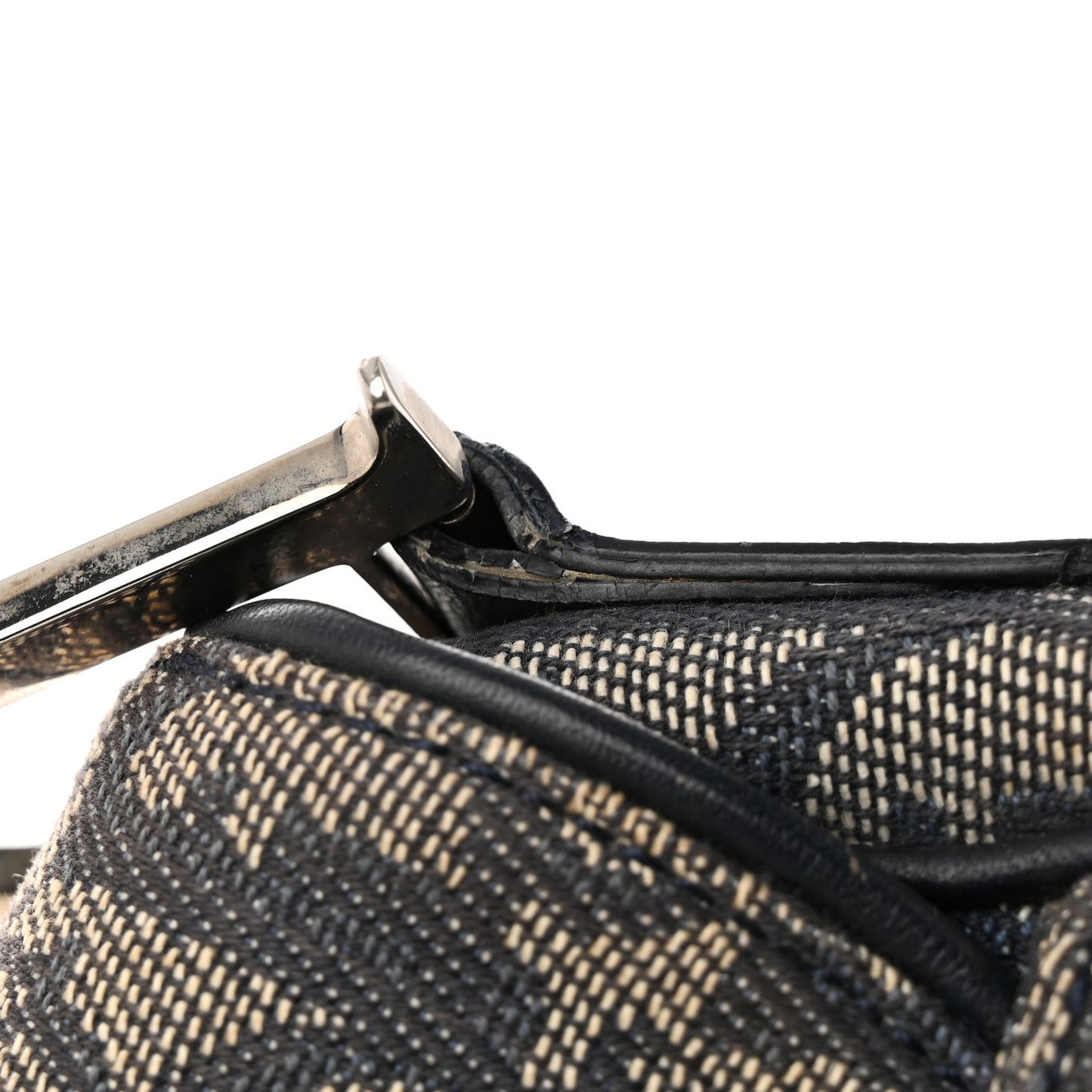 Monogram Saddle Bag Blue