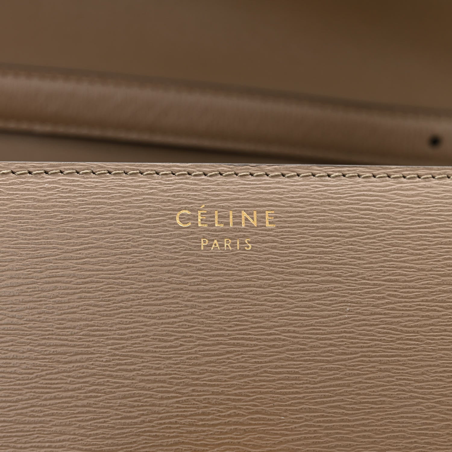 Celine Liege Calfskin Medium Classic Box Flap Bag Taupe 6 of 13