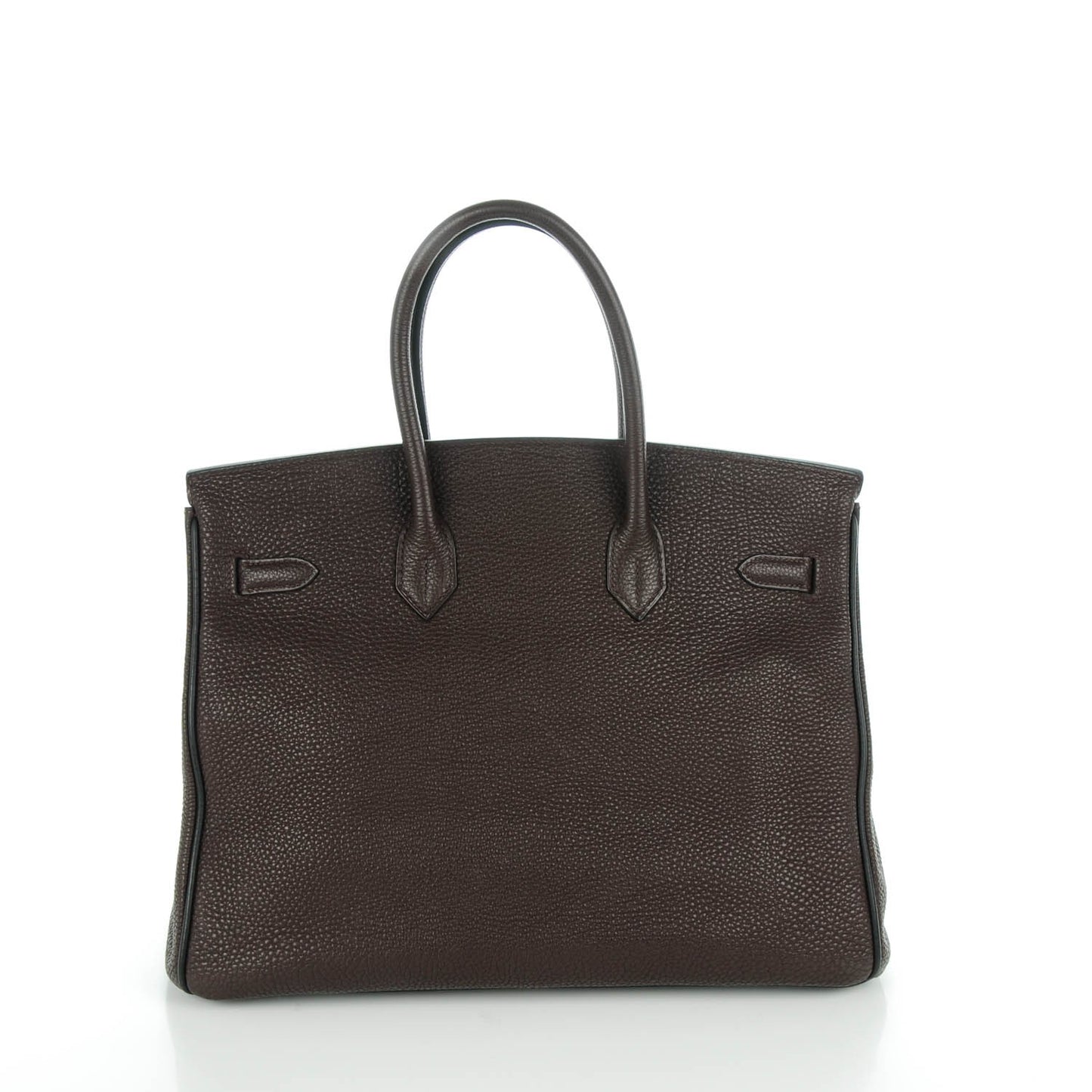 Togo Bi-Color Birkin 35 Chocolate Black