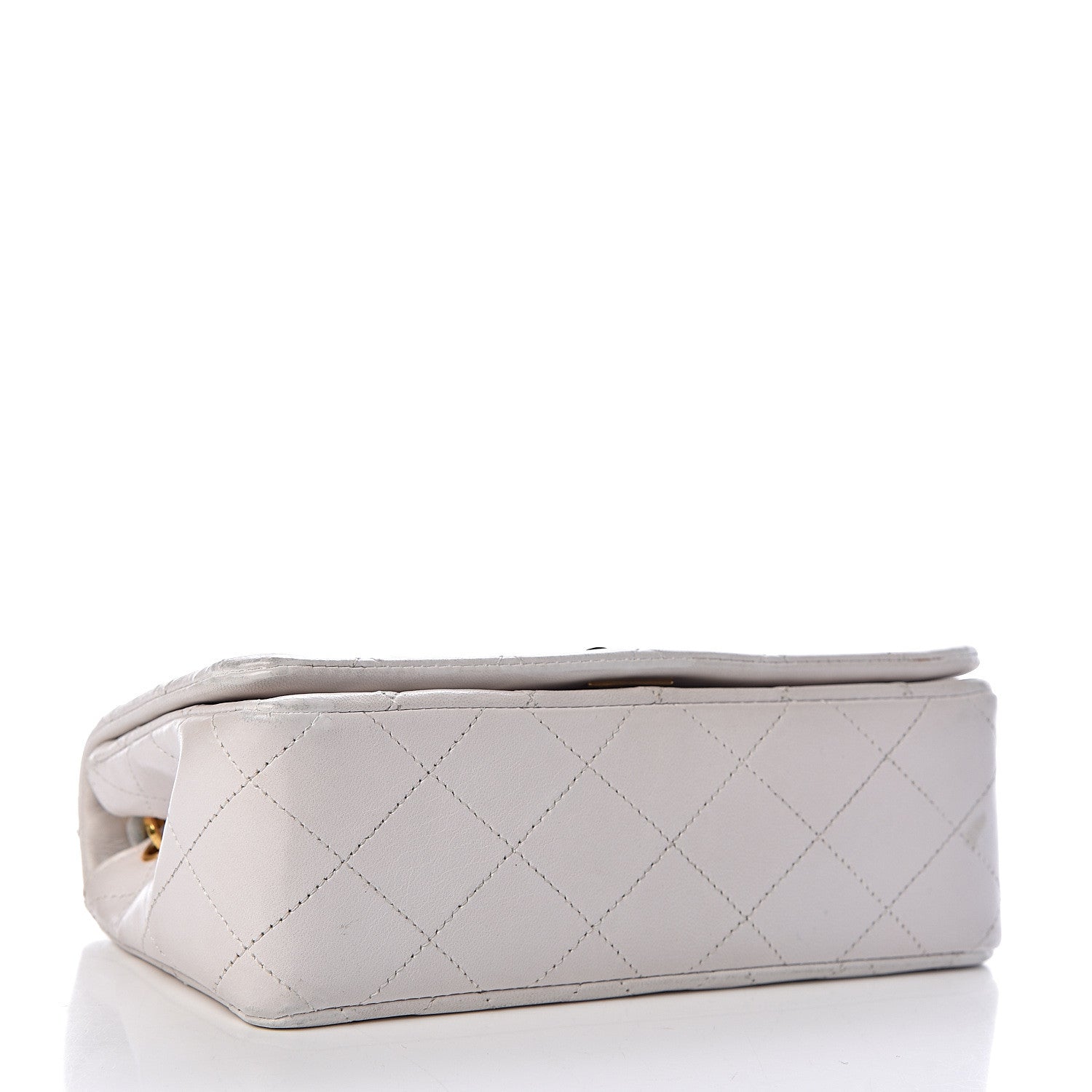 Chanel Lambskin Quilted Mini Flap White 5 of 14