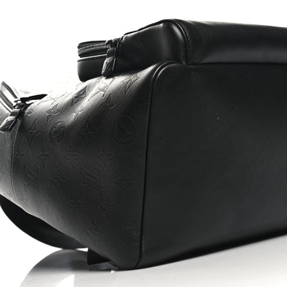 Louis Vuitton Calfskin Monogram Shadow Racer Backpack Black 8 of 9